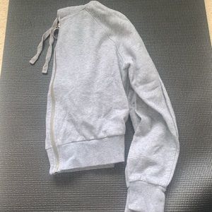 Wild Fable Zip-Up Fleece Cropped Hoodie